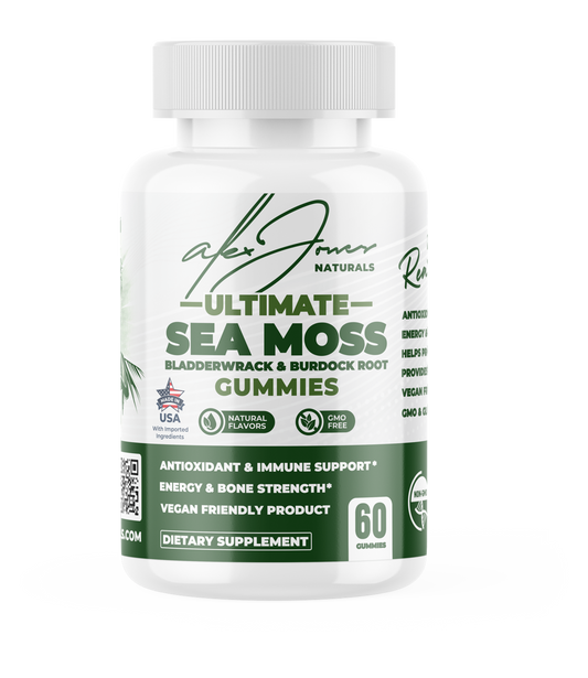 Ultimate Seamoss Gummies With Bladderwrack & Burdock Root