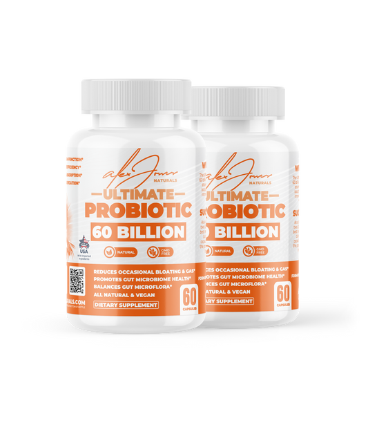 (2-Pack) Ultimate Probiotic with 60 Billion CFUs